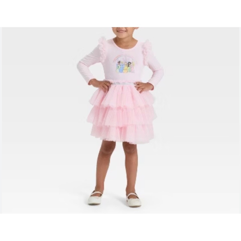 Disney Ballerina Tutu Princess Dress Pink 4T